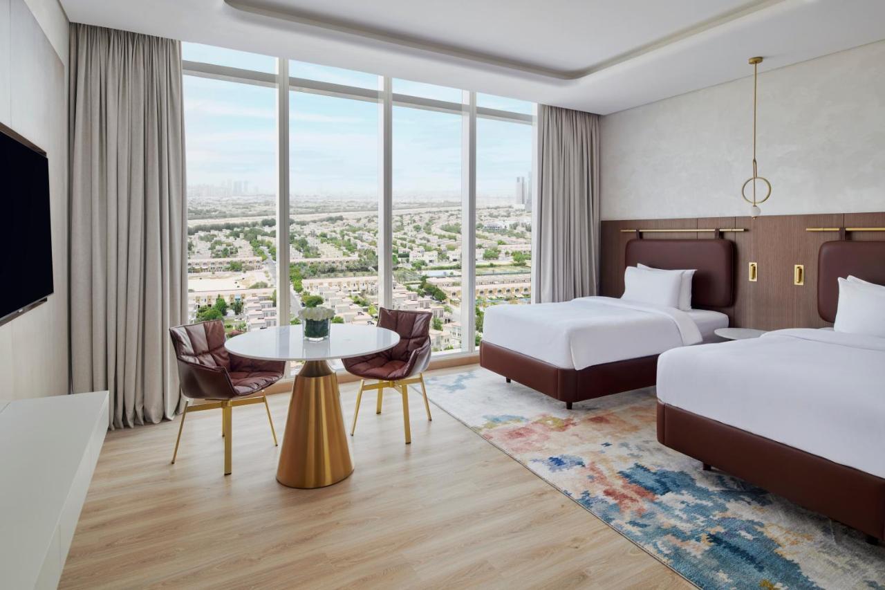 Movenpick Jumeirah Village Triangle Дубай Экстерьер фото Deluxe room